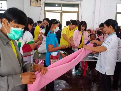 จัดฝึกอบรมโครงการพลังไทยร่วมใจป้องกัน ไวรัสโคโรน่า 2019 (COVID-1